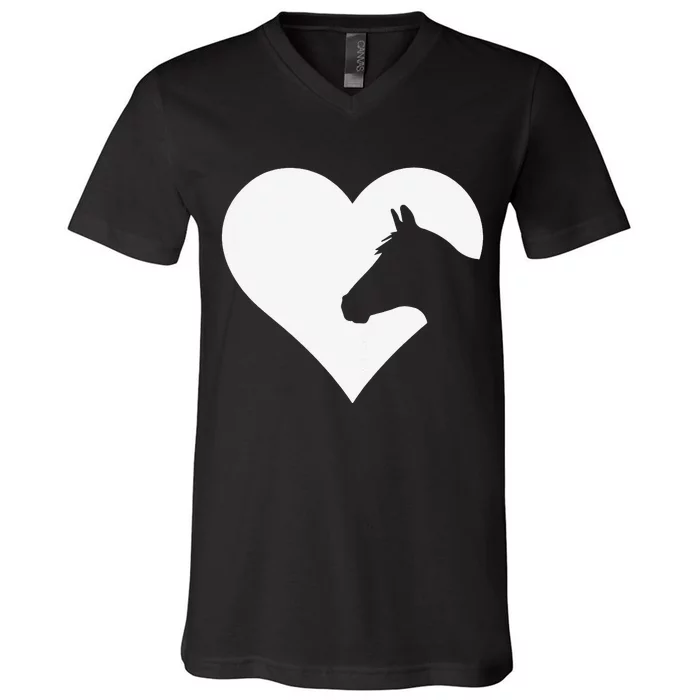 Horse Lover Gift For Who Love Horses V-Neck T-Shirt