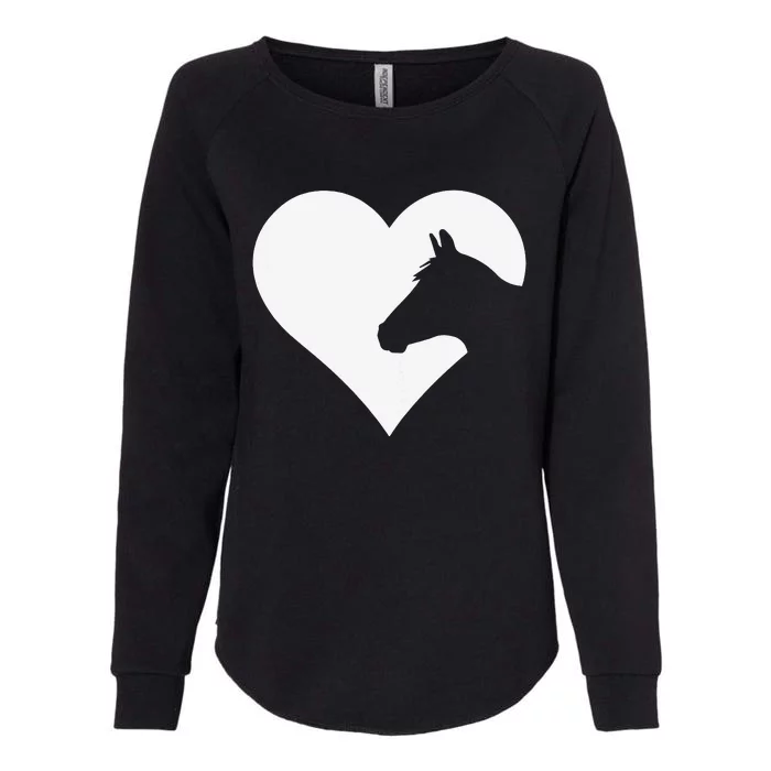 Horse Lover Gift For Who Love Horses Womens California Wash Sweatshirt