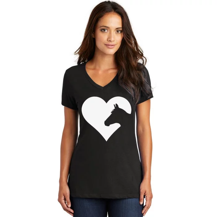 Horse Lover Gift For Who Love Horses Women's V-Neck T-Shirt