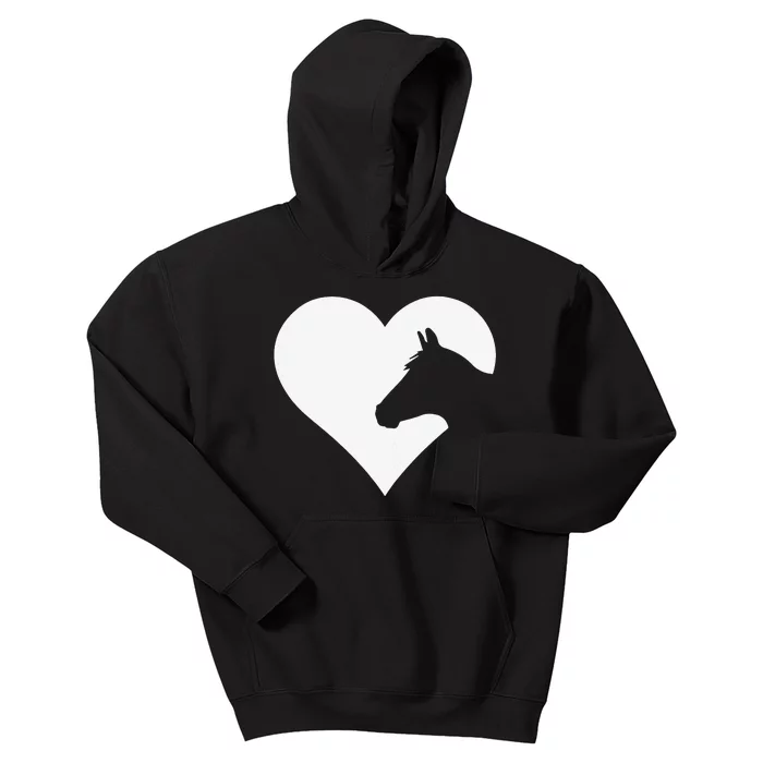 Horse Lover Gift For Who Love Horses Kids Hoodie