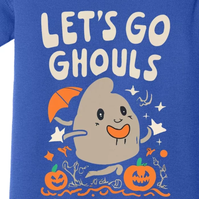 Halloween Lets Go Ghouls Spooky Sweet Potato Pumpkin Gift Baby Bodysuit