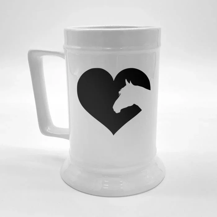 Horse Lover Gift For Teens And Who Love Horses Cute Gift Front & Back Beer Stein