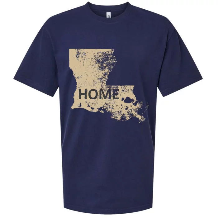 Home Louisiana Gold & Black Sueded Cloud Jersey T-Shirt