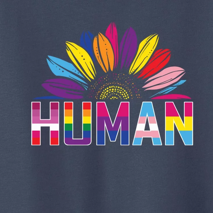 Human Lgbtq Gift Toddler T-Shirt