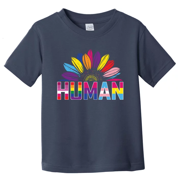 Human Lgbtq Gift Toddler T-Shirt