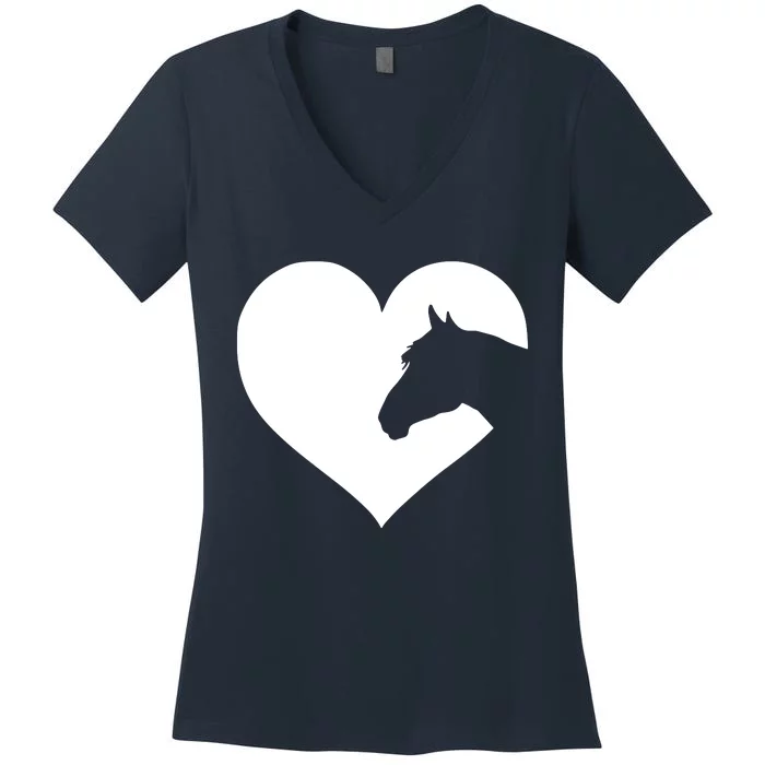 Horse Lover Gift For Girl Women Who Love Horses Women's V-Neck T-Shirt