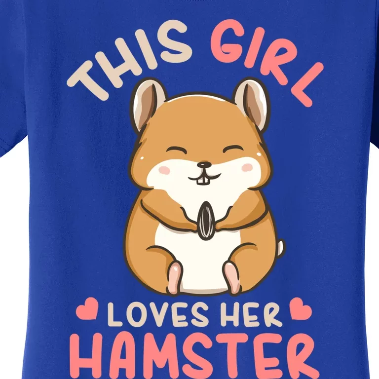 Hamster Lover Gift Cute Gift Women's T-Shirt