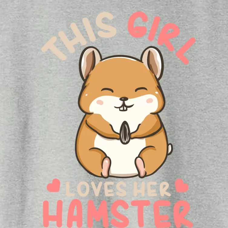 Hamster Lover Gift Cute Gift Women's Crop Top Tee