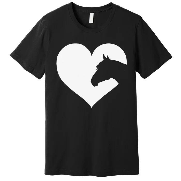 Horse Lover Gift Who Love Horses Premium T-Shirt