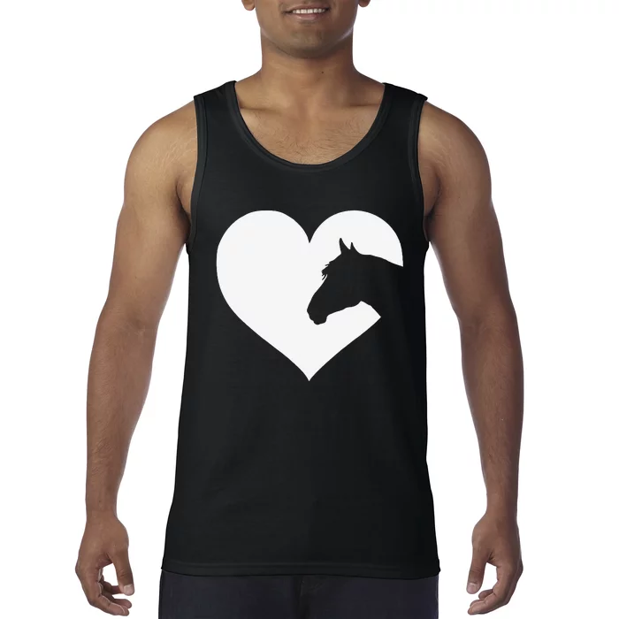 Horse Lover Gift Who Love Horses Tank Top