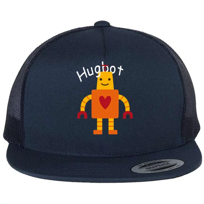 Hugbot Learning Flat Bill Trucker Hat