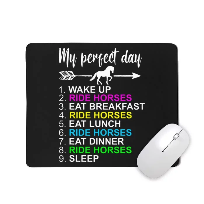 Horse Lover Horseback Riding Horse Lover Gift Mousepad