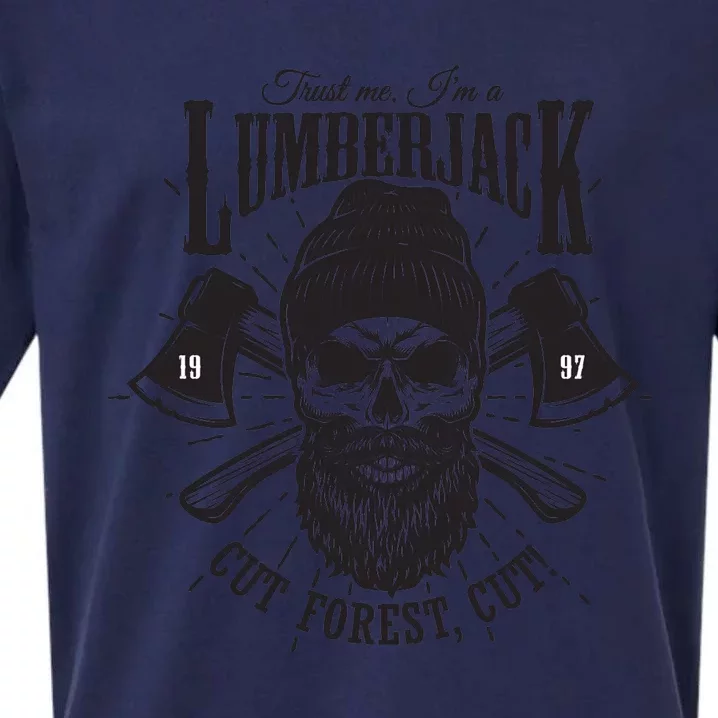 Hipster Lumberjack Sueded Cloud Jersey T-Shirt