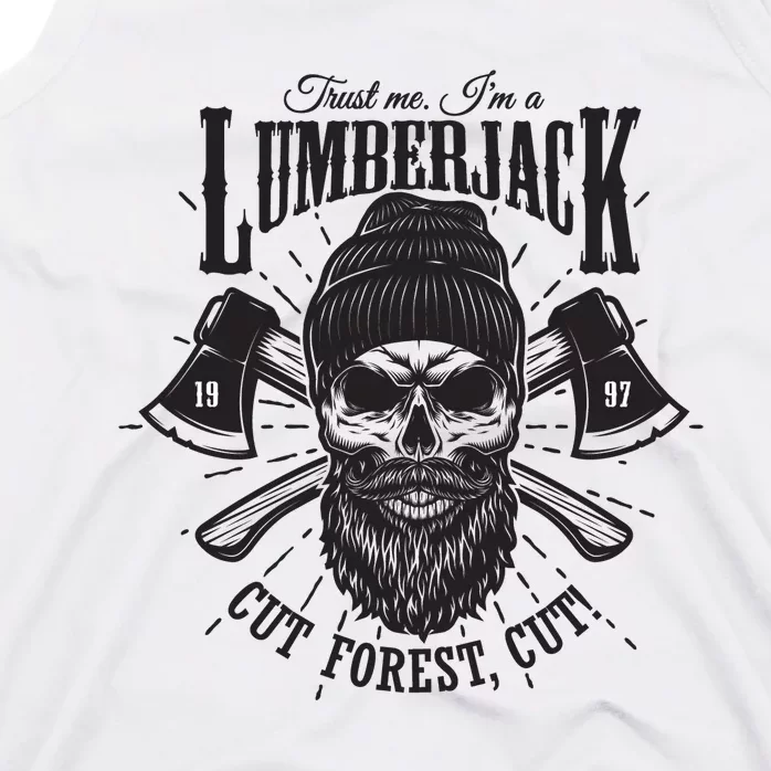 Hipster Lumberjack Tank Top