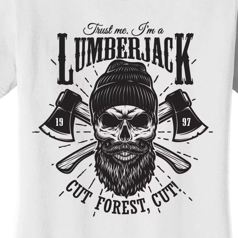 Hipster Lumberjack Women's T-Shirt