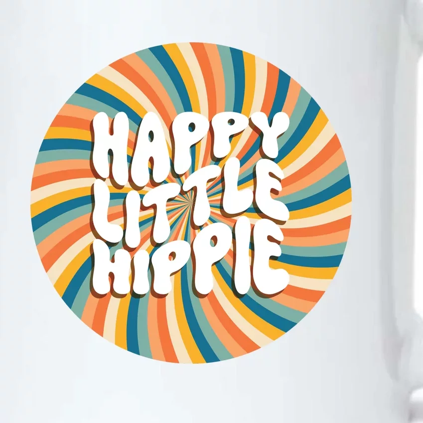 Happy Little Hippie Black Color Changing Mug