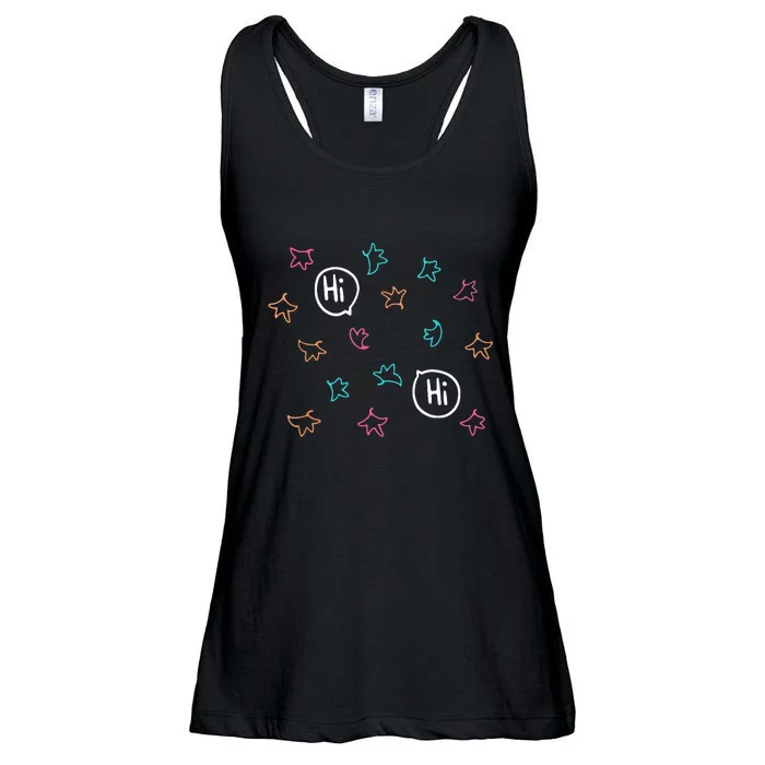 Heartstopper Leaves Hi Hi Nick And Charlie Ladies Essential Flowy Tank