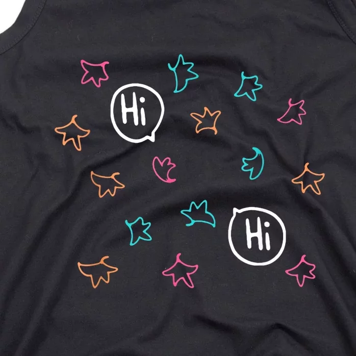 Heartstopper Leaves Hi Hi Nick And Charlie Tank Top