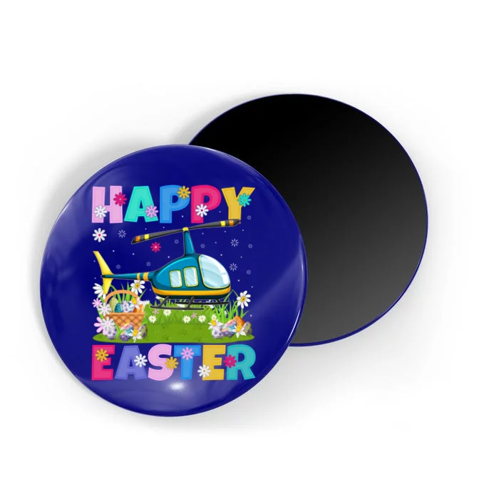 Helicopter Lover Happy Easter Funny Helicopter Easter Sunday Gift Magnet