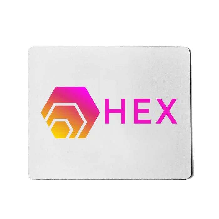 Hex Logo, Hex DeFi, Hex Blockchain, Hex Network, Hex Crypto Mousepad