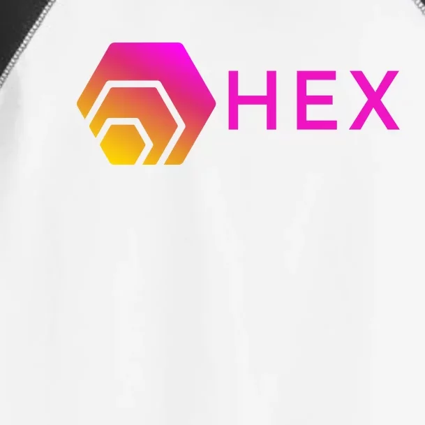 Hex Logo, Hex DeFi, Hex Blockchain, Hex Network, Hex Crypto Toddler Fine Jersey T-Shirt