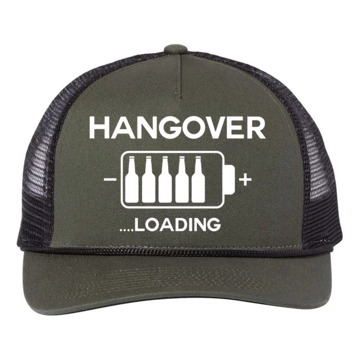 Hangover Loading Retro Rope Trucker Hat Cap