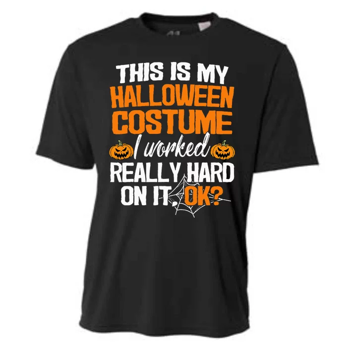 Hilarious LastMinute Halloween Costume Idea Cooling Performance Crew T-Shirt