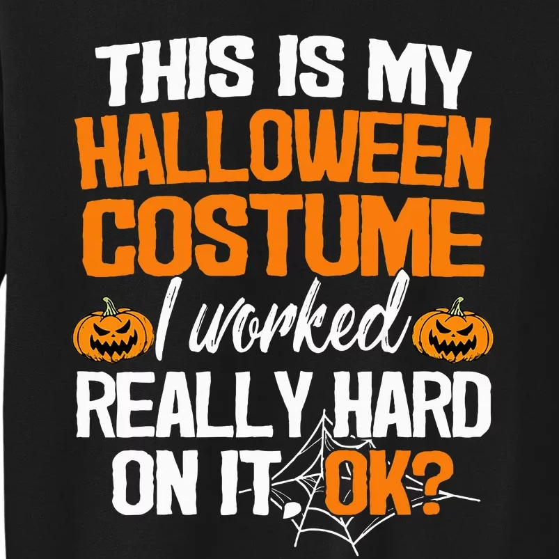 Hilarious LastMinute Halloween Costume Idea Sweatshirt