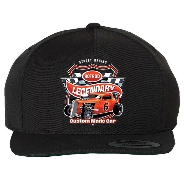 Hotrod Legendary Wool Snapback Cap