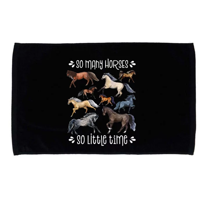 Horse Lover Horseback Riding Equestrian Horse Microfiber Hand Towel