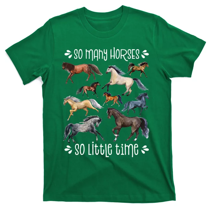 Horse Lover Horseback Riding Equestrian Horse T-Shirt