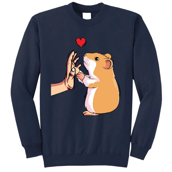 Hamster Love Hammy Girl Women Tall Sweatshirt