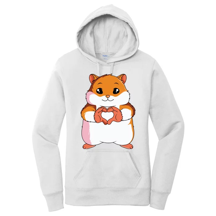 Hamster Lover Hammy Women Girl Women's Pullover Hoodie