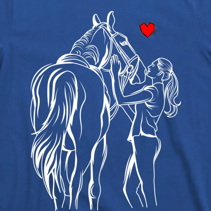 Horse Lover Horseback Riding Cute Gift T-Shirt