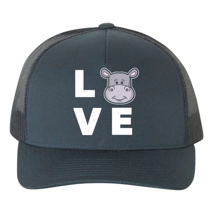 Hippo Lovers Hippopotamus Gift Funny Hippo Gift Yupoong Adult 5-Panel Trucker Hat