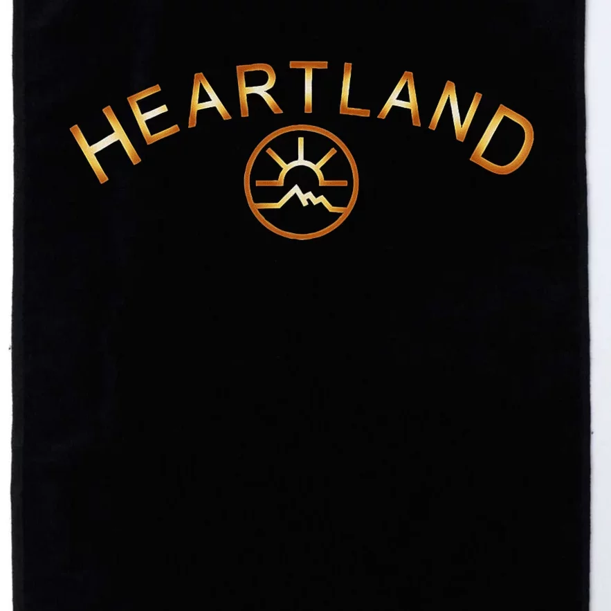 Heartland Logo Platinum Collection Golf Towel