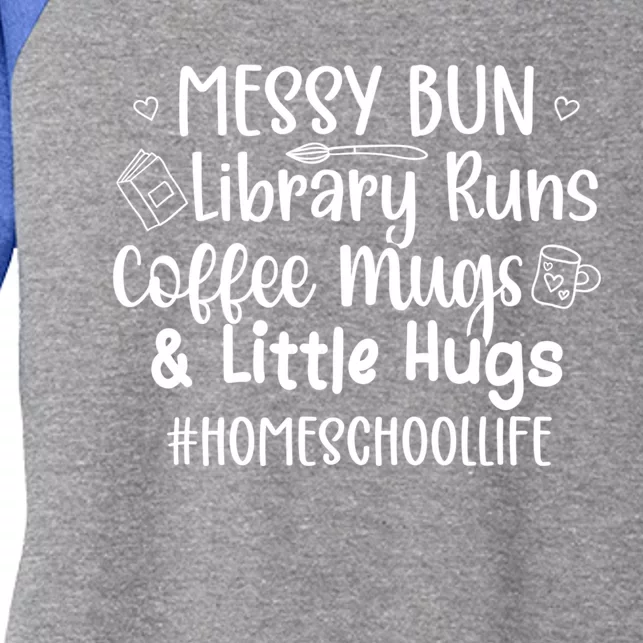 Homeschool Life Homeschool Mom Homeschooling Mama Gift Women's Tri-Blend 3/4-Sleeve Raglan Shirt