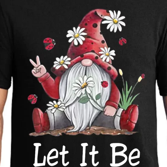 Hippie Let It Be Gnome Pajama Set