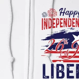 Happy Liberia Independence Day Liberia Liberian Flag Full Zip Hoodie