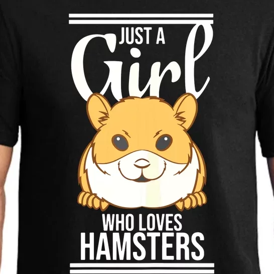 Hamster Lover Just A Girl Who Loves Hamsters Pajama Set