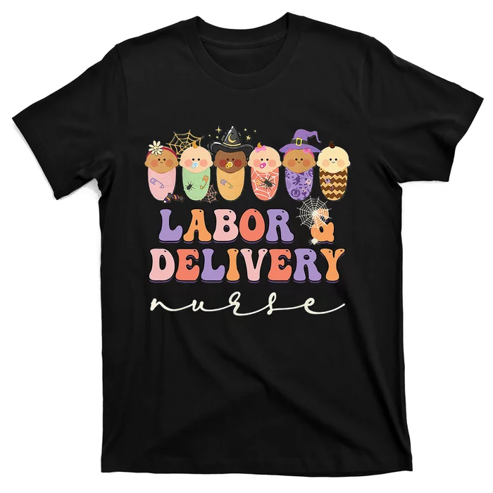 Halloween L&D Labor And Delivery Nurse Party Costume T-Shirt