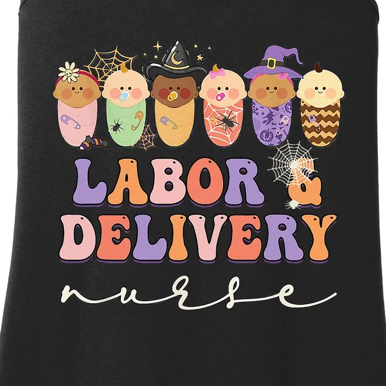 Halloween L&D Labor And Delivery Nurse Party Costume Ladies Essential Tank