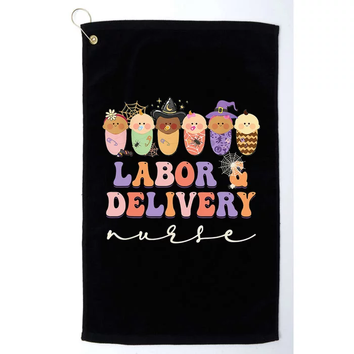 Halloween L&D Labor And Delivery Nurse Party Costume Platinum Collection Golf Towel