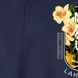 Hawaii Lahaina Maui Floral Softstyle Adult Sport Polo