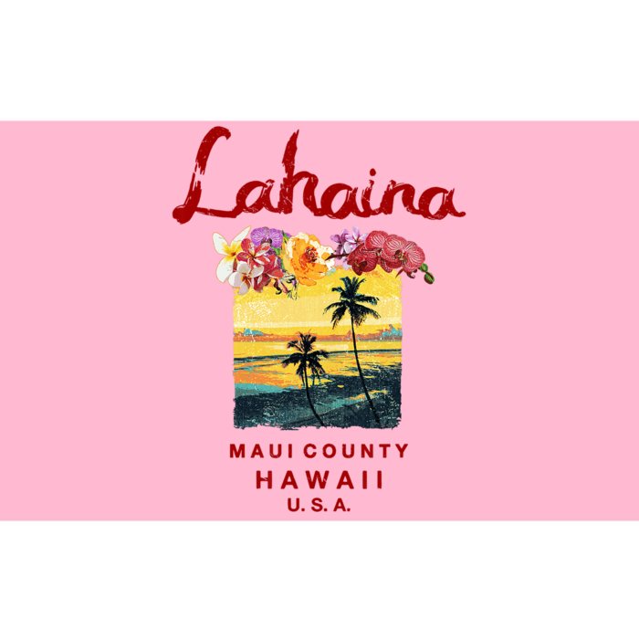 Hawaii Lahaina Maui Vintage Hawaiian Bumper Sticker