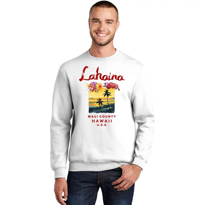 Hawaii Lahaina Maui Vintage Hawaiian Sweatshirt