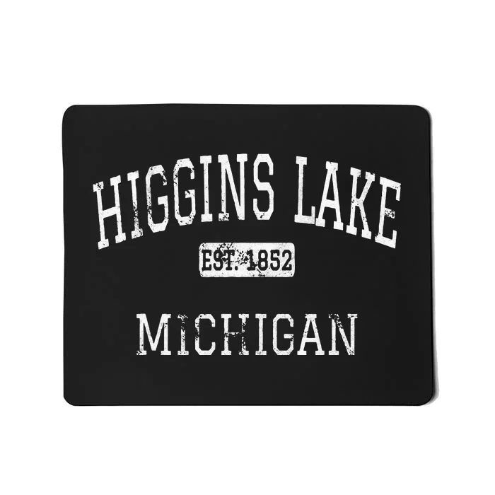 Higgins Lake Michigan MI Vintage Mousepad