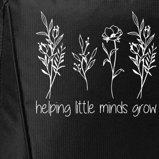 Helping Little Minds Grow Gift For Teacher City Backpack