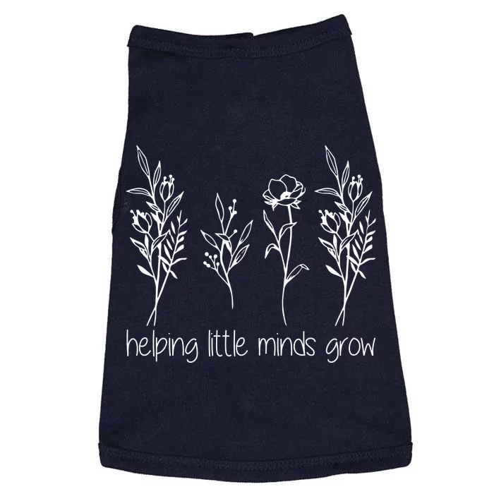 Helping Little Minds Grow Gift For Teacher Doggie Tank