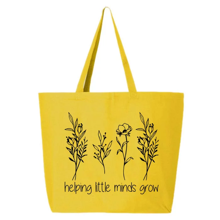 Helping Little Minds Grow Gift For Teacher 25L Jumbo Tote